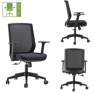 Cheap half the Back Mesh chair chair Office rotating job for Office or desk computer - Product Image 1