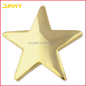 Özel Ucuz Altın Yıldız Şeklinde Yaka İğnesi Üreticileri Özel Altın Kaplama Yıldız İğneler - Product Image 3
