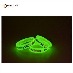 טבעי חומר אופנה ספורט מודפס צמיד סיליקון - Product Image 5