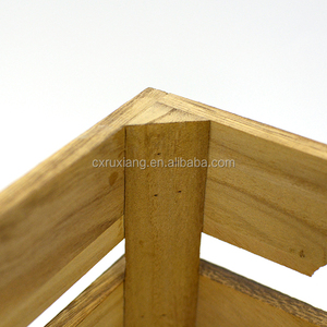 Tự nhiên khắc thủ công bằng GỖ Kính bánh mì hiển thị trường hợp Box cho rượu vang Rau - Product Image 5