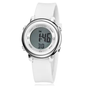 Модный дизайн OHSEN цифровые часы детские наручные часы для детей девочек силиконовый ремешок 50 м плавать погружение спортивные часы будильник подарок