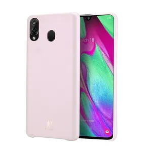 La piel Lite Series de Color sólido, cuero de la PU suave de la contraportada de la PC para Samsung Galaxy A50