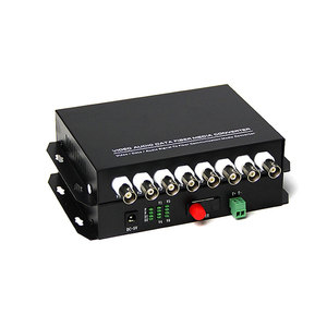 ตัวแปลงสัญญาณวิดีโอ Tanghu 1 คู่ 8 ช่องสัญญาณ <span class=keywords><strong>RS485</strong></span> รองรับการส่งข้อมูลกลับ 1080P HD TVI/CVI/AHD เป็นวิดีโอออปติคอล <span class=keywords><strong>ราคา</strong></span>ดีที่สุด - Product Image 1