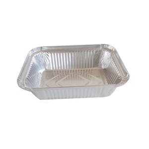 Take Away Tray No.6 Aluminum <strong>Foil</strong> <strong>Container</strong> for Food Packaging - Product Image 4