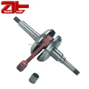 Motorcycle Custom Forged Crankshaft Assy, High Quality Engine Steel Crankshafts Parts For Peugeot 103 Short