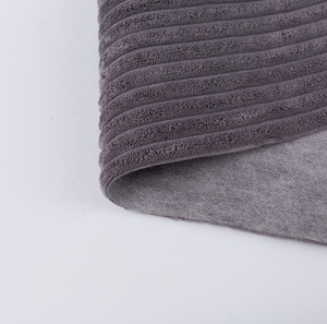 <span class=keywords><strong>Tissu</strong></span> en <span class=keywords><strong>velours</strong></span> <span class=keywords><strong>côtelé</strong></span> 100% polyester à larges côtes pour la tapisserie de canapé - Product Image 4