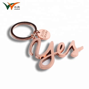 <span class=keywords><strong>Porte</strong></span>-<span class=keywords><strong>clés</strong></span> personnalisé en métal découpé à la forme, lettre de marque, alphabet, <span class=keywords><strong>porte</strong></span>-<span class=keywords><strong>clés</strong></span> en or rose, initiale - Product Image 2