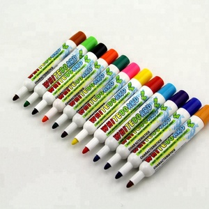 Baispo — Pack de marqueurs pour tableau blanc, 12 couleurs, effaçable - Product Image 5