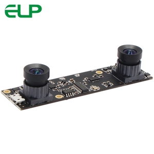 ELP AR0330 2MP 1080 p אנדרואיד סטריאו 3D עדשה כפולה עדשת מודול המצלמה usb עם עיוות לא למדידת מרחק ציוד - Product Image 3