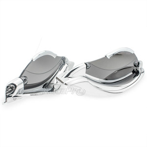 Deflectores de aire de <span class=keywords><strong>carenado</strong></span> ajustables <span class=keywords><strong>Batwing</strong></span> de cromo - Product Image 5