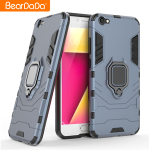 TPU PC teléfono móvil del anillo de dedo caso contraportada para huawei <span class=keywords><strong>honor</strong></span> <span class=keywords><strong>6x</strong></span> - Product Image 2
