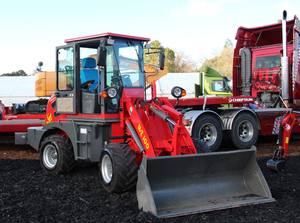 Wolf เครื่องขนย้ายดินขนาดเล็ก WL100แบบอักษร,รถตักล้อยางสำหรับอาลีบาบา - Product Image 2