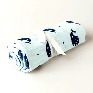 Hữu Cơ Muslin Swaddle Chăn Cho Trẻ Em