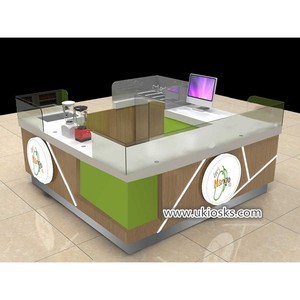 8x8 ft thực phẩm kiosk thiết kế xoài kiosk ở trung tâm mua sắm - Product Image 4