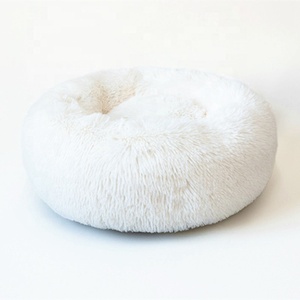 Cheap Wholesale 100% Polyester Material Super <strong>Soft</strong> Pet <strong>Bed</strong> Indoor <strong>Dog</strong> Cat Circular Nest <strong>Beds</strong> - Product Image 6