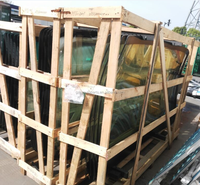 Pare-brise anti-éblouissement pour bus, verre avant, marque Huiying, certifié CCC, verre trempé, fabrication chinoise, modèle 5302-06615, garantie 1 an