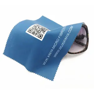 Custom Printed Microfiber Lens Glasses Spectacles double sided microfiber cloth Cleaning Cloths