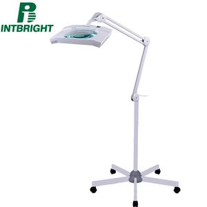 Cinq foots floor stand gradation de lumière <span class=keywords><strong>loupe</strong></span> de lecture <span class=keywords><strong>loupe</strong></span> <span class=keywords><strong>loupe</strong></span> lampe de bureau rechargeable led lampe <span class=keywords><strong>loupe</strong></span> - Product Image 1