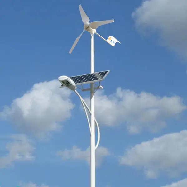 Ветровая солнечная гибридная ветровая турбина для уличного света и гибридная система солнечных панелей 1500 Вт 3 кВт