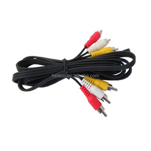 Xerxes <span class=keywords><strong>RCA</strong></span> audio video cable de extensión 3 <span class=keywords><strong>RCA</strong></span> macho 6 pies - Product Image 5