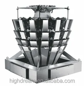 Multihead Weigher 자동 포장기 시스템 땅콩/쌀/스낵/설탕