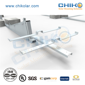 家庭用多結晶シリコンソーラーパネル平らな屋根取り付け用最高のバラストソリューション - Product Image 5