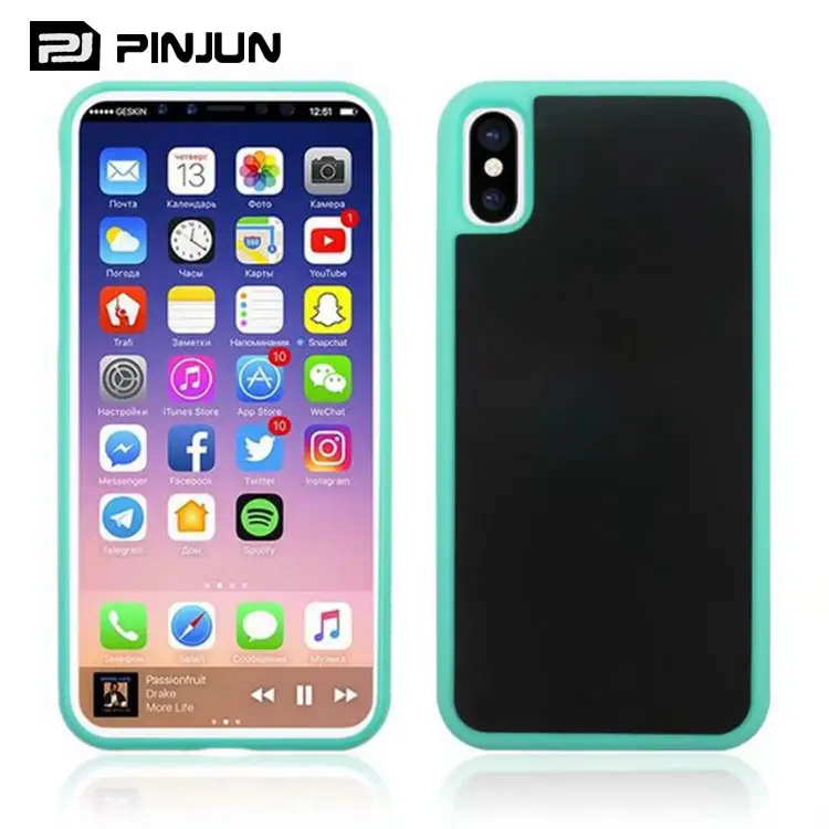 Best selling magical nano sticky anti gravity phone case for iPhone 14 13 12 11 Pro max shockproof cover case antigravity cases