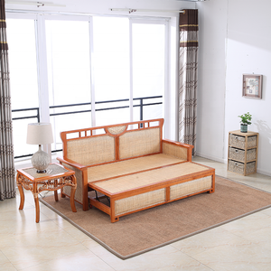 Tôi Hình Dạng Mía Gỗ <span class=keywords><strong>Sofa</strong></span> Cum Giường Bảng Và Góc Bảng Đồ Nội Thất Phòng Khách Bộ - Product Image 2