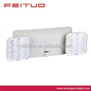 Lampu Darurat LED FEITUO UL CUL Terdaftar JLEU3 Lampu Darurat Kepala Ganda