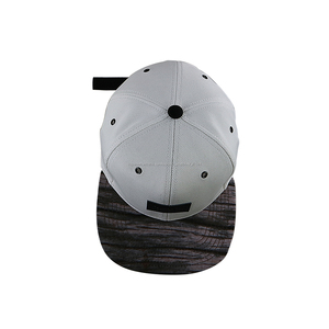 Nuevo estilo meek era cap PU etiqueta 6 panel snapbacks sombrero fábrica guangzhou - Product Image 2