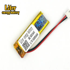 Stecker <span class=keywords><strong>2</strong></span>,5-<span class=keywords><strong>2</strong></span> P 3,7 V 501646 500 mah kleine lipo batterie lithium-ionen-akku - Product Image 3