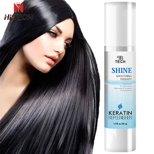 Non Greasy shiny Keratin repair serum Leave in hair conditioner
