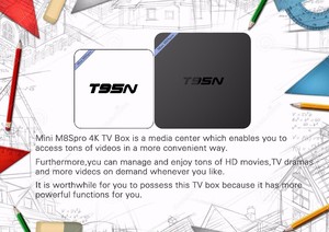 2017 de Alta Calidad Android 6.0 OS T95N Mini m8s <span class=keywords><strong>tv</strong></span> pro S905X caja Amlogic de Cuatro Núcleos Ram 2G/8G Kd 16.0 <span class=keywords><strong>TV</strong></span> box T95N - Product Image 6