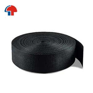 <span class=keywords><strong>Sangle</strong></span> de sac en tissu résistant imperméable pp <span class=keywords><strong>Sangle</strong></span> de sac à rayures noires - Product Image 1