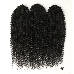 Trança nobre para frisos espiral torção do crochet locs ondulação do cabelo marley sintético cabelo trança de cabelo