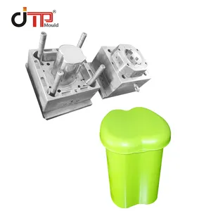 Professional Manufacturer Custom Outdoor Dustbin Plastic Apple Shaped Injection Dustbin Mould