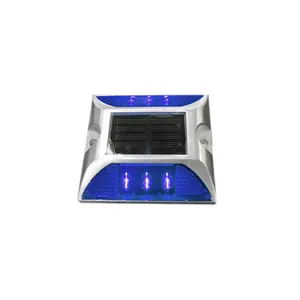 Aluminum reflective led cat eye solar road stud