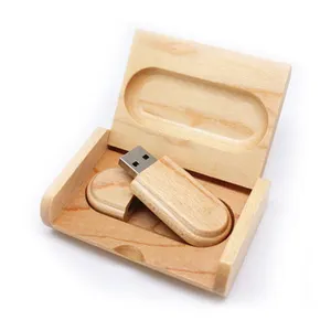 Memory Stick mit Holzkiste Holz USB-Flash-Laufwerk 16GB Logo benutzer definierte