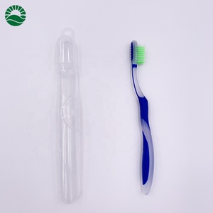 Boîte claire de brosse à dents de PVC de bonne qualité pour la brosse à dents adulte - Product Image 5