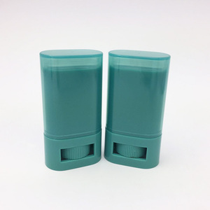 Nhà Cung Cấp Tùy Chỉnh Hot Bán Màu Xanh Lá Cây Hình Dạng Hình Bầu Dục 0.5Oz Khử Mùi Stick Container PP 15G Twist up Khử Mùi Chai Nhựa Nhà Sản Xuất/Bán Buôn - Product Image 2