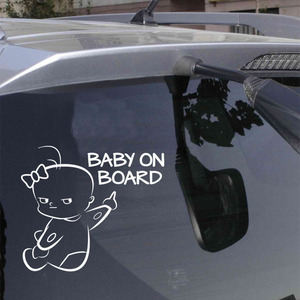 Coche punta bebé <span class=keywords><strong>a</strong></span> <span class=keywords><strong>bordo</strong></span> pegatina <span class=keywords><strong>para</strong></span> coche personalizado etiqueta engomada del coche de diseño - Product Image 1