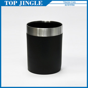 Juego de 8 Accesorios de Baño de Acero Inoxidable Negro - Product Image 3