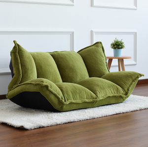Multi-function Japanese Tatami Lazy <strong>Sofa</strong> Bed 2 Seats Floding <strong>Floor</strong> <strong>Sofa</strong> - Product Image 4