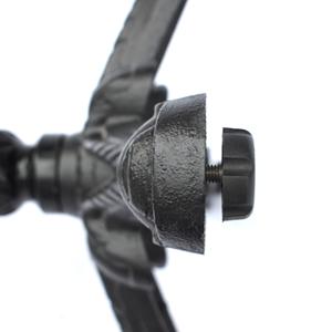 Nhà Hàng Cổ Công Nghiệp Crank Bàn Ăn Cơ Sở Trumpet Rèn Kim Loại Cà Phê Gang Carton Hiện Đại Bàn Chân Cho Bảng - Product Image 5