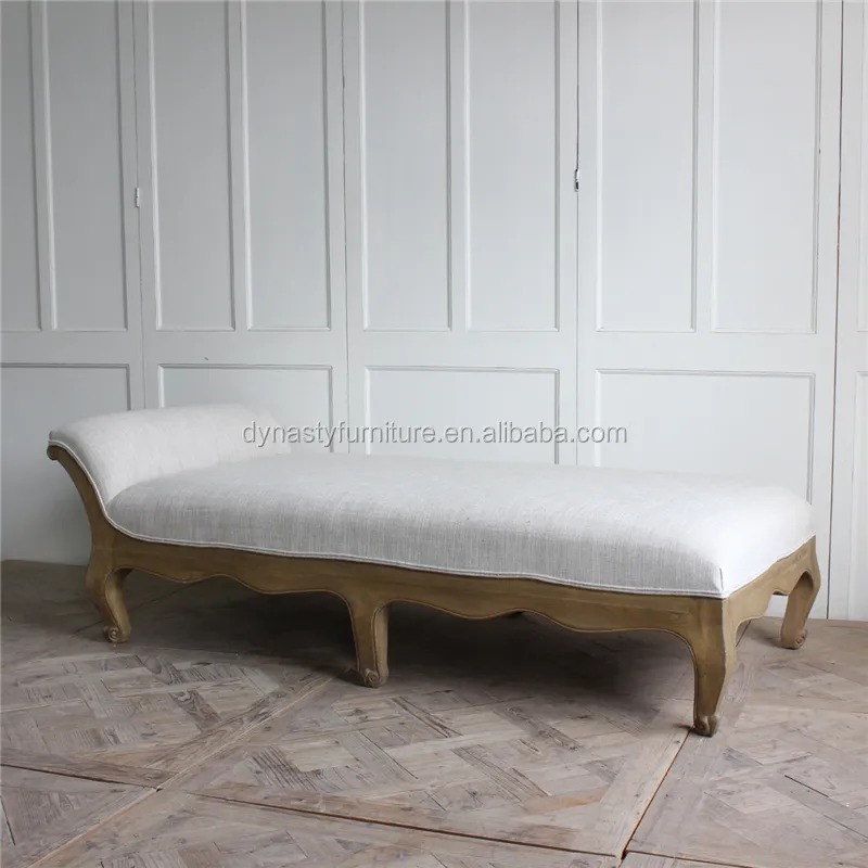 Franse antieke stijl meubels houten frame daybed