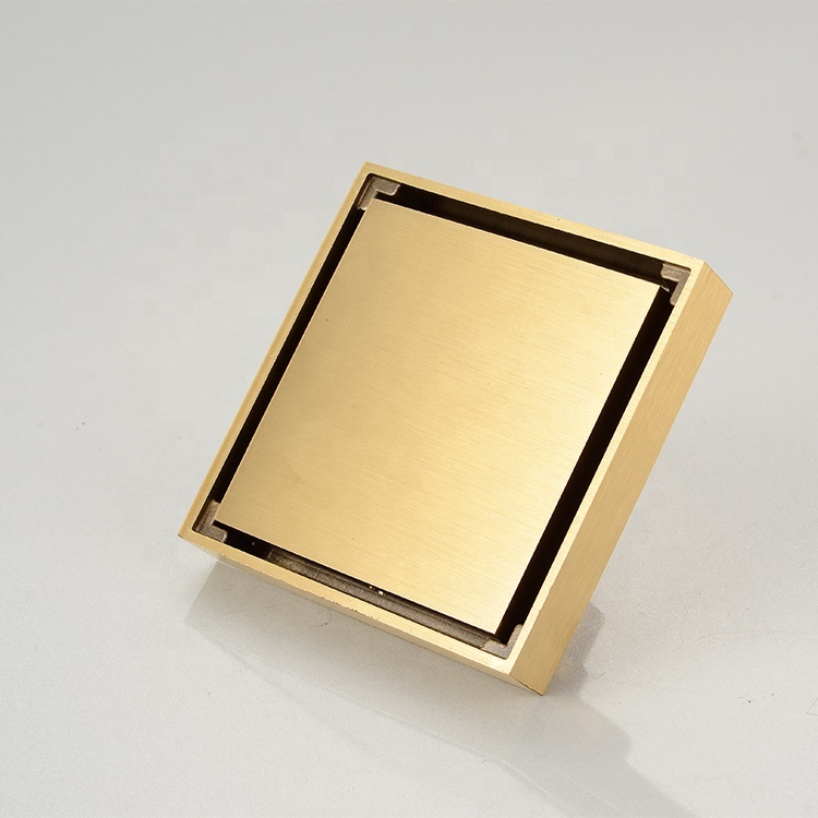 装飾用排水口カバー 100×100mm ホテル用隠しタイプ フロアドレン 排水