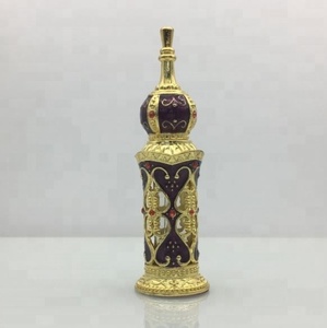 Flaconi in Metallo da 12ml per Olio Profumato Arabo <span class=keywords><strong>con</strong></span> Bastoncino in Vetro o Contagocce - Product Image 2