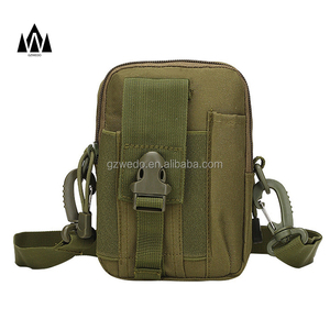 Borsa a <span class=keywords><strong>Tracolla</strong></span> Piccola da <span class=keywords><strong>Uomo</strong></span>, Borsa Tattica EDC, Borsa Porta Attrezzi per Esterni con Cinghia per Escursionismo e Viaggi - Product Image 4