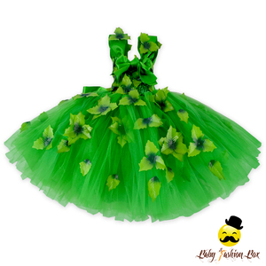 52SQG078 Xanh Maxi Voan Big Tulle Cô Gái Áo Trẻ Em Mùa Hè Trẻ Em Thiết Kế Áo Dài Cô Gái Ăn Mặc - Product Image 6