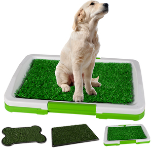 Cane di animale domestico Del Gatto Lettiera Igienica Tappetino di Formazione Interna Vassoio di Plastica Erba Scatola di Sistema di Formazione Per I Cani - Product Image 2
